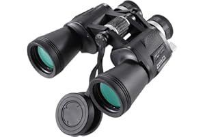 COADILNIO 20x50 High Power Binoculars for Bird Watching with Low Light Night Vision for Adults Hunting Travel Football Games Stargazing with Carrying Case and Strap, BAK4 Prism, FMC Lens