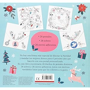 Colorea tus propias postales de Navidad