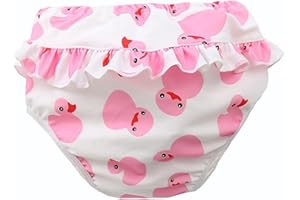 CPIDAH Reusable Swim Nappies Pants for Babies and Toddlers Boys and Girls Jammers Toddler Leak Proof Swim Nappy Shorts Comfortable Swimming Trunks Washable Pants