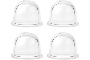 NQEUEPN 4 Uds Recambio de Bombilla de Imprimación, Bulbo Cebador Desbrozadora para Poulan Craftsman Cortacésped y Roybi Homelite Zama Walbro Recortadora de Gas Soplador