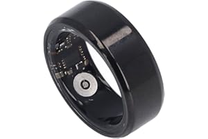 ZUNATE Smart Ring Health Tracker, Rilevatore di Sonno Fitness Indossabile per Uomini e Donne, Supporta 6-7 Giorni di Durata della Batteria, Impermeabile IP68, (Misura 11 20,7 mm/0,8