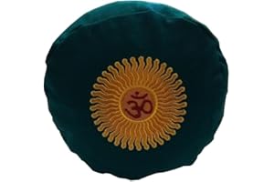 BROW FARM Yoga Bolster Filled with Organic Buckwheat Hulls - Deluxe