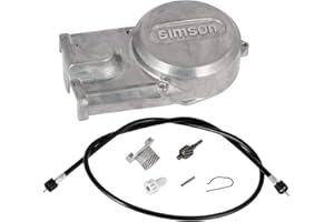 AKF Alternator Cover + Speedometer Drive Set + Speedometer Cable for Simson S51, S70, S53, S83
