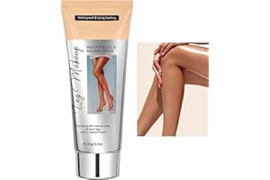 Clawrex Bein Make Up Wasserfest, Body Coverage Perfector für Bein, Wasserfest Körper und Bein Make Up, Abdeckcreme Für Krampfadern, Lang Anhaltend, Concealer, Flawless Skin Perfecting(Dark Brown)