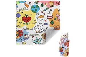 MSLSOZ 1 x Katzenwickel, Katzenwickel zum Schneiden von Krallen, Katzenpflegetasche, Katzenwickel zum Schneiden von Nägeln, selbstklebend, Anti-Bissschutz, Nagelknipser reinigen Sie Ihre Ohren,