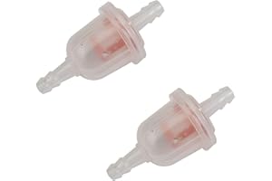 CYCLINGCOLORS 2x Kraftstofffilter BENZINFILTER 5MM 6MM RASENMÄHER MOPED MOTORRAD FILTER