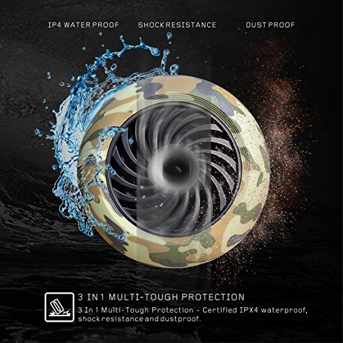 Bliiq Infinite X Altavoz Inal mbrico Bluetooth de Deportes al Aire Resistente al Agua Resistente al Polvo Resistente a Los Golpes con Powerbank integrado luz LED Ranura para tarjetas Micro-SD Color Camuflaje reviews Bliiq Infinite X Altavoz Inal mbrico Bluetooth de Deportes al Aire Resistente al Agua Resistente al Polvo Resistente a Los Golpes con Powerbank integrado luz LED Ranura para tarjetas Micro-SD Color Camuflaje