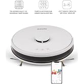 Homend Alex Laser 1281H Moplu ve Haritalamalı Akıllı Robot S&uuml;p&uuml;rge Beyaz