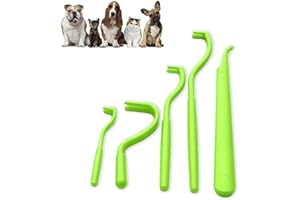 Jaimela Zeckenzange [5 Set], Zeckenentferner für Hunde Katze Mensch, Zeckenhebel für Zecken jeder Größe, Alternative zur Zeckenkarte, Zeckenmittel, Zeckenpinzette