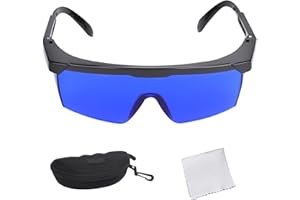 GAESHOW Golf Ball Finder Glasses, Golf Sunglasses, Golf Finding Glasses UV Protection Sunglasses with Storage Case Lightweight for Finding Ball Comes with Cleaning Cloth