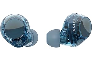 Sony WF-C710N Auriculares inalámbricos Noise Cancelling, Ligeros, Controles táctiles, Conexión Multipunto, IPX4, hasta 40 Horas de batería, Carga rápida, compatibles con iOS y Android - Azul Cristal