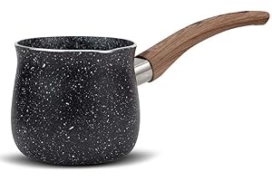 NAVA Turkish Coffee Pot with Granite Coating for Turkish Coffee Preparation, 600ml