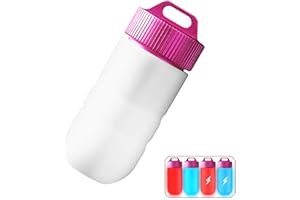 Genwiss Dive Light - Marker Lights for Scuba Diving & Snorkeling, Waterproof Flashlight with Button Batteries, Portable for 100M Depth