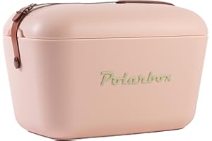 POLARBOX SICIGNANO Passive Fridge Vintage 13 Litre Pink