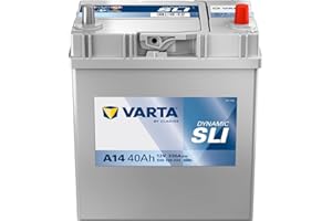 Varta Blue Dynamic A14 Batterie Voitures, 12 V 40Ah 330 Amps (En)