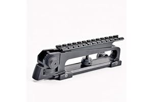 Hunting Explorer Tactical 223 Abnehmbarer M4 M16 AR15 Abnehmbarer Tragegriff Mit Zwei einstellbaren Öffnungen A2 Abnehmbarer Griff Rückspiegel