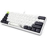MIHIYIRY SK61 Mechanische Gaming Tastatur, 60% Mechanische Tastatur mit RGB Hintergrundbeleuchtung mit Hot-Swap-fähige mechan