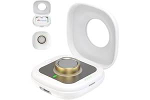 BÚSQUEDA Wireless Charger Case for Oura Ring 4 Charger, 2000mAh Portable Charging Box, Fits All Size Gen 4 Rings