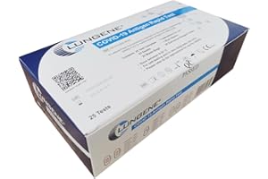 MIDA FARMA CLUNGENE - 25 x Tamponi Covid 19 Rapido Nasale, Kit Rapido Tampone per l'Antigene SARS-COV-2 - Riconosce tutte le varianti - 25 Test Covid