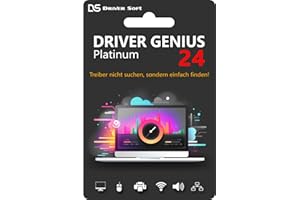 DRIVER SOFT Driver Genius 24 Platinum 3-PC / 1-Jahr - immer aktuelle Treiber für den PC - inkl. System-Speedup - DEUTSCH (ProduktKeyCard) - PKC