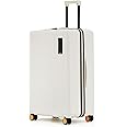 MOKOBARA The Transit Luggage|100L Capacity,Tsa Lock,8 Super Silent Ninja Wheels,Polycarbonate Hardshell|Ideal For Travel,2.0,Check-In Large,74 cm,Super Silent,Trolley),Black