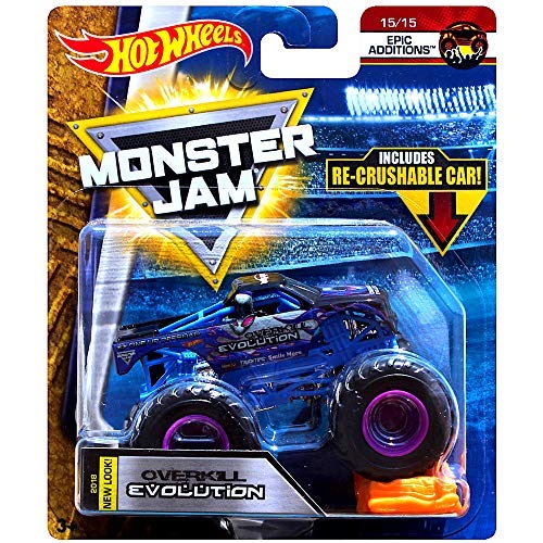 Preisvergleich Produktbild Taz Monster Jam Hot Wheels Monster Truck mit Tattoo