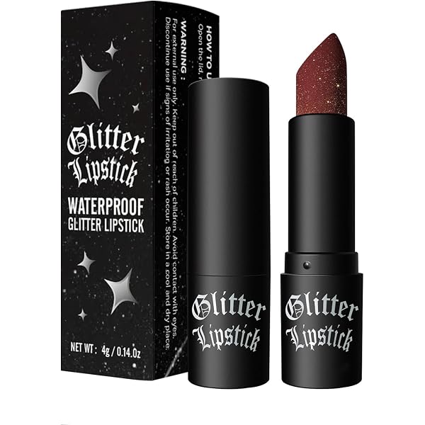 Boobeen Metallic-Lippenstift Mit Glitzer - Hochpigmentiert, Langanhaltend & Feuchtigkeitsspendend - 4 Schimmernde Farbtöne