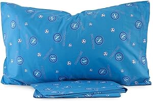 SSC Napoli P449 offizielles Bettwäsche-Set, 1,5 Liegeplätze