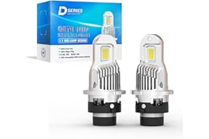 ‎NUROTA NUROTA Pack of 2 D2S Xenon Bulbs 12 V 35 W, 5500 K White, Universal Fit, 10,000 Lumens, D2S with Approval, Replacement for HID Xenon Bulbs