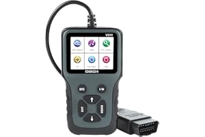 Qiping OBD2 Scansione Strumento Diagnostica Motore OBD EOBD Code Lettore OBDII Diagnosi Scanner, Italiano-Facoltativo