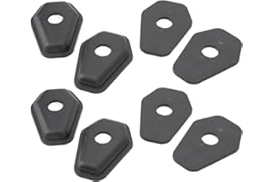 BNINETEENTEAM 8 PCS Motorcycle Indicator Spacer, Turn Indicator Adapter Spacers Replacement for GSXR600 GSXR750 GSXR1000 SV400 SV650S