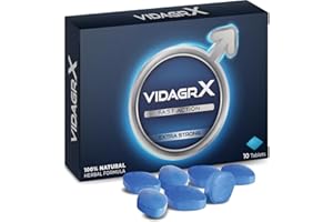 VIDIGRA 10 Tablets | Fast Action | 10 Tablets | Ginseng | Manufactured in The UK