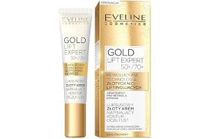 Eveline Cosmetics Gold Lift Expert öga/läppkräm 50/70 +, 15 ml