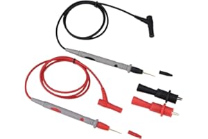 Zestaw przewodów pomiarowych do multimetrów, kabel do cyfrowej sondy pomiarowej VBESTLIFE 1000V 20A z zaciskami krokodylkowymi i wtykami bananowymi do multimetrów cęgowych