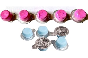 Blue Button Goods® - Polierpaste Professional, Zahnpolierpaste, Reinigungspaste | 5 x 2g Prophy-Paste + 5 x 2g Hydroxylapatit Paste
