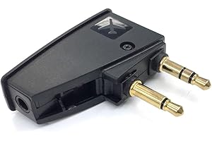 ‎BOSE Bose 40399 Adapter Airline do Bose Quietcomfort 3, Czarny