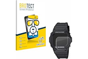 BROTECT Protector Pantalla Cristal para Casio G-Shock GW-M5610-1ER Protector Vidrio - [Dureza 9H, Anti-Arañazos]