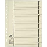 Elba 400004672 Separator sheets, color tabs, file flags, universal tabs Separation sheet A4, pack of 500