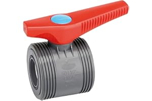 Jimten 52502 - Válvula esfera pvc desmontable 25-3/4" cuerpo central