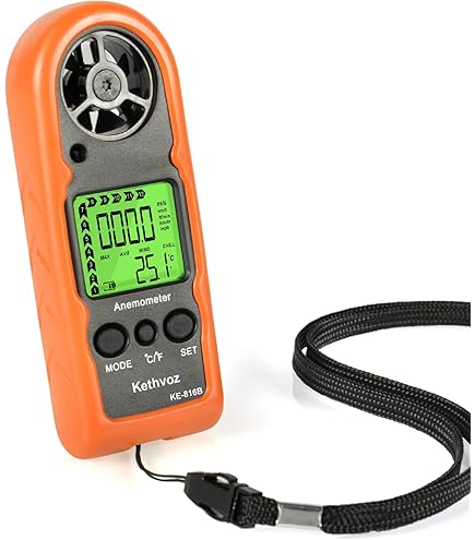 Peakmeter MS6252B Windmeter incl. debiet meting en export functie