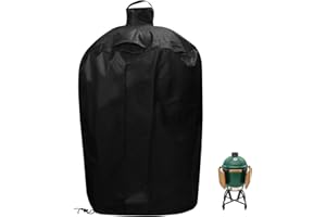 BLACKHOSO Copertura impermeabile per grandi uova verdi, copertura per griglia in ceramica, copertura per griglia esterna, resistente alle intemperie, accessori per barbecue in tessuto anti-scolorimento