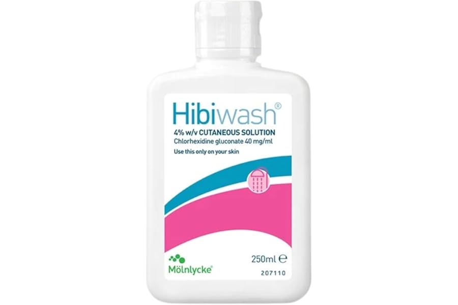 Hibiwash Full Body Antimicrobial Wash for Pre-And-Post Operative Care, 250Ml
