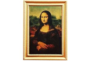 WEDARE 3D Mona Lisa Louvre París Francia Refrigerador Imán de Nevera Recuerdos Turísticos Hecho A Mano de Resina Artesanía Pegatinas Magnéticas Inicio Cocina Decoración Regalo de Viaje