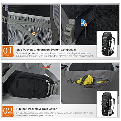 Mountaintop  Trekkingrucksacke 75L - 6