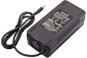 TANGSFIRE 54.6V 48V 3A Electric Bike Lithium Battery Charger for 48V 3A 13S Li-on Battery Electric Scooter Power Supply DC 5.5mm x 2.1mm