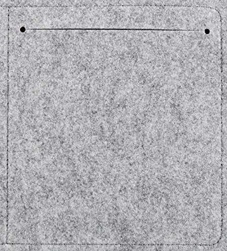 AmazonBasics Laptop-Tasche, Filz, für Displaygrößen bis 13 Zoll (33,02 cm), Hellgrau - 7