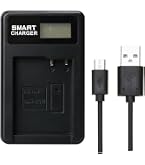 CELLONIC LP-E12 Slimme Dubbele USB-lader – Snel Opladen Van 2 Batterijen, Incl. USB-C Kabel, Geschikt Voor Canon LC-E12 Compatibele Accu's