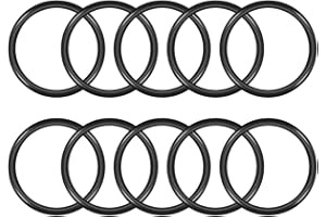 UXCELL sourcingmap Nitrile Rubber O-Rings 55mm OD 47mm ID 4mm Width, Metric Sealing Gasket for Automotive Machine Plumbing, Pack of 10