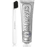 Marvis Whitening Mint Beyazlatıcı Diş Macunu 85 ml Ve White Soft Diş Fır&ccedil;ası