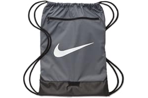 NIKE Brasilia Gym Sack - Black/Black/White, MISC